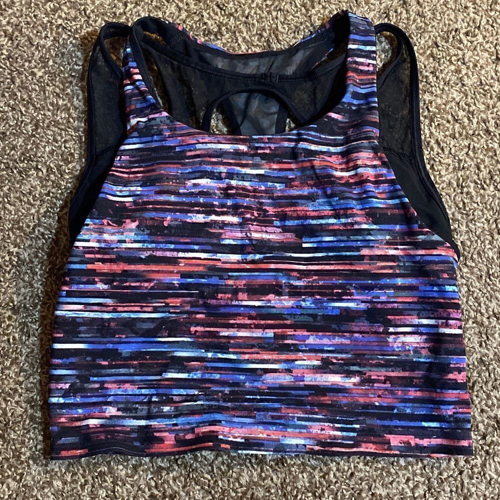 Lululemon Break Free Mesh Racer Back Tank Top‎